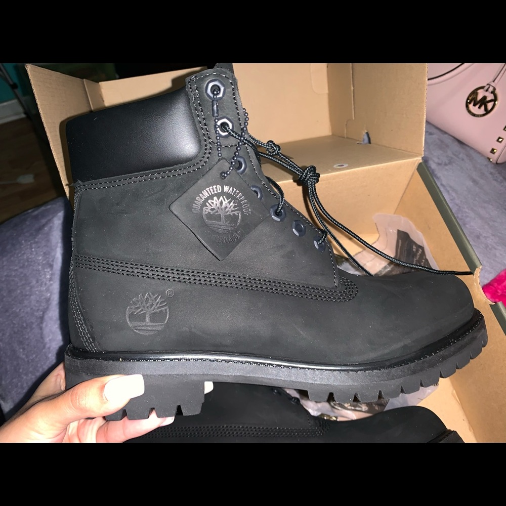 Black Timberland Men’s Boots
